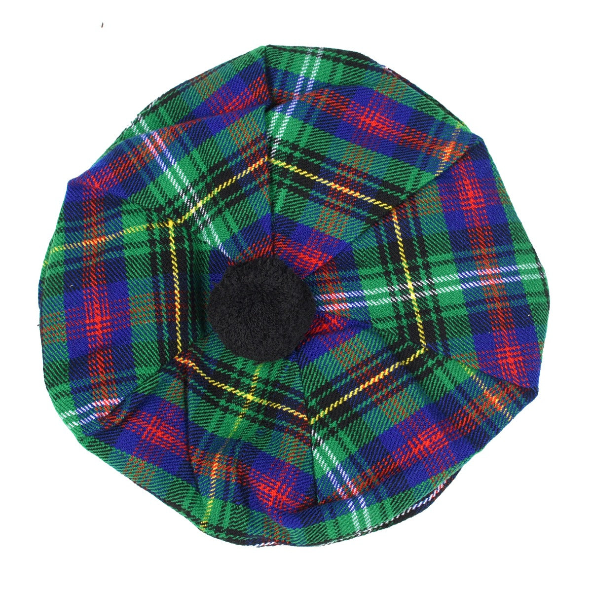 Wood Clan Tartan Tammy Hat Front