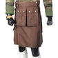 Work Kilt Brown